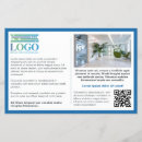 Search for information flyers Qr code