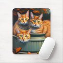 Search for ginger mousepads Cats