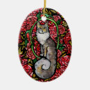 Search for maine coon cat christmas tree decorations Kitty