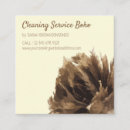Search for broom clean business cards Cleaning service