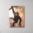 Search for monkey painting canvas prints Primates