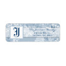 Search for crystal snowflake return address labels Winter