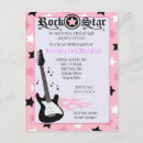 Search for rocker birthday invitations Party