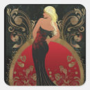 Search for fashion model stickers Beauty