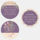Search for round glossy stickers Typography