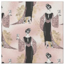 Search for art nouveau fabric Black