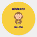 Search for monkey baby shower stickers Boy