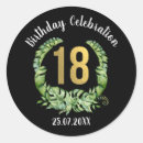 Search for 18th birthday stickers Celebration