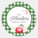Search for gingham apple stickers Watercolor