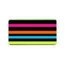 Search for blue and purple return address labels Green