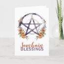 Search for samhain halloween cards Wicca