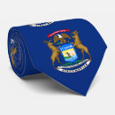 Search for michigan ties Flag of michigan