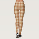 Search for brown plaid leggings Tartan