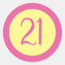 Search for number 21 stickers Twenty one