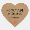 Search for kraft stickers Heart