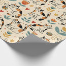 Search for calico cat wrapping paper Birthday