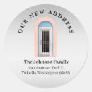 Search for housewarming party stickers Change of address