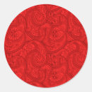 Search for paisley print stickers Red