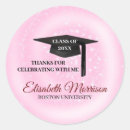 Search for girly graduation stickers Black