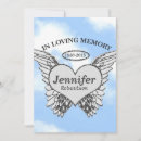 Search for angel memorial invitations In loving memory