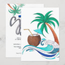 Search for coconuts invitations Vacation
