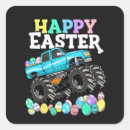 Search for happy easter eggs stickers Bunny