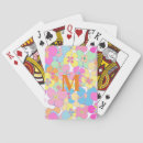 Search for floral playing cards Retro
