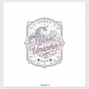 Search for cute bigfoot stickers Unicorn