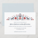Search for scandinavian wedding invitations Rosemaling