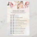 Search for bridal trivia games Bride