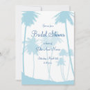 Search for tree bridal shower invitations Palm trees