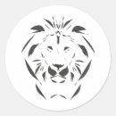 Search for black lion stickers White