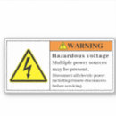 Search for laser warning stickers Danger