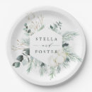 Search for evergreen paper plates Winter floral