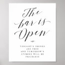 Search for open bar signs Calligraphy