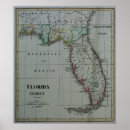 Search for vintage map of florida posters Floridian