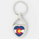 Search for colorado state key rings Flag of colorado