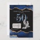 Search for blue black and gold invitations Classy