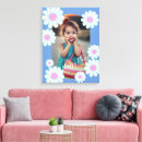 Search for and blue canvas prints Bright