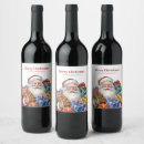 Search for santa claus wine labels Traditional