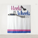 Search for gender reveal backdrops Pink and blue