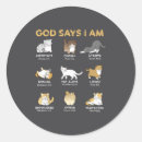 Search for cat gods stickers Bible verse