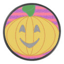 Search for halloween hockey pucks Pumpkin