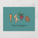 Search for vegetable puns postcards Carrot