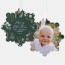 Search for ornament photo christmas cards Botanical