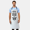 Search for for husband aprons Black and white