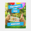 Search for birthday party blankets Funny