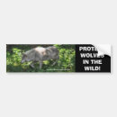 Search for white wolf bumper stickers Grey wolves