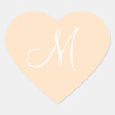 Search for heart initials stickers For her