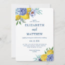 Search for lemon wedding invitations Watercolor